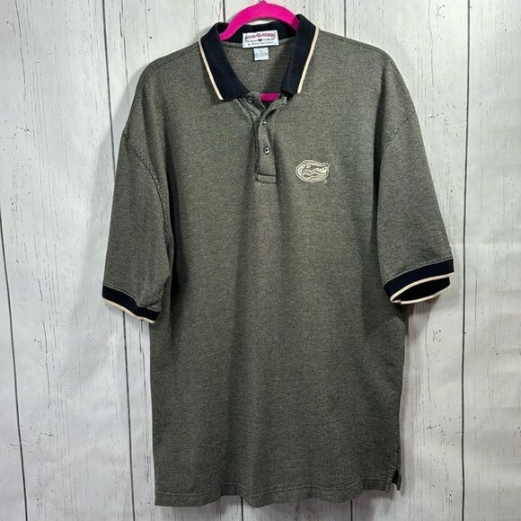 Boca Classics Mens Florida Gators Polo Shirt Short Sleeve Waffle Cotton Vintage - Picture 1 of 12